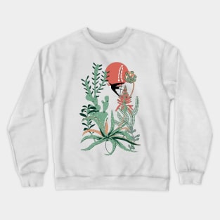 Succulents Jungle Crewneck Sweatshirt